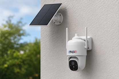 Visuel 2 — Offre spéciale – MAJIE CAM 3MP Solaire + Carte microSD 128 Go offerte