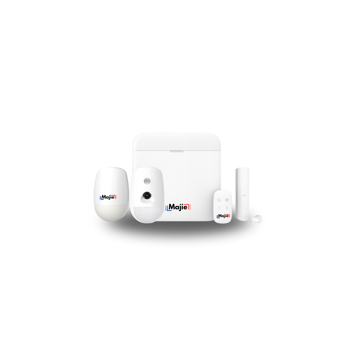 Pack Essentiel - Alarme sécurité maison - Sirène et PIRCAM, Wi-Fi & 4G