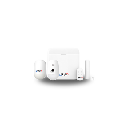 Pack Essentiel - Alarme sécurité maison - Sirène et PIRCAM, Wi-Fi & 4G