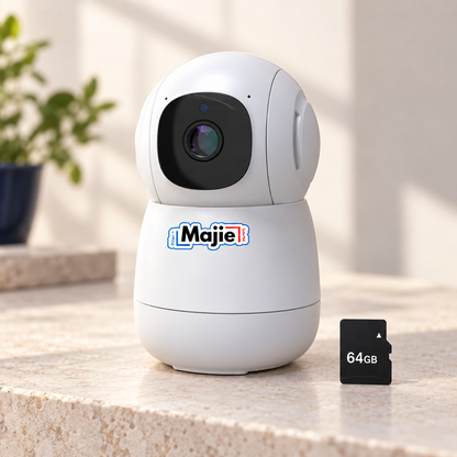 Caméra intérieure MAJIE avec carte microSD 64 Go