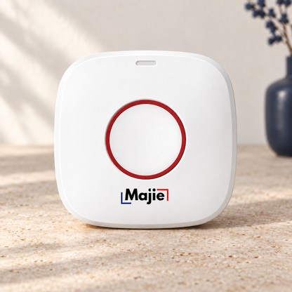 Bouton urgence MAJIE